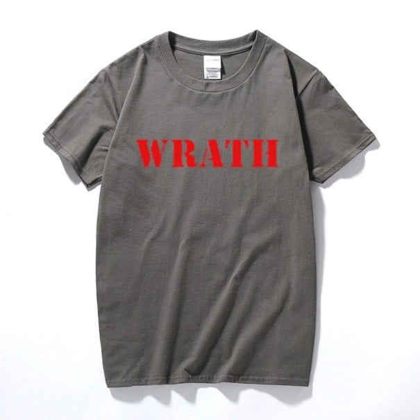 Herre-T-shirt T2334 mørkegrå L