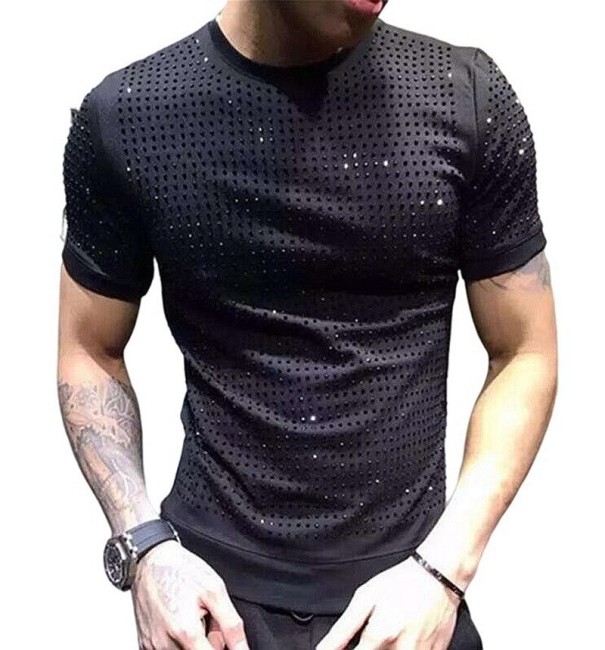 Herre-T-shirt T2342 L