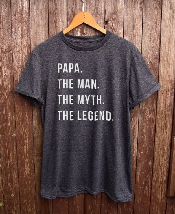 Herre-T-shirt T2347 mørkegrå L