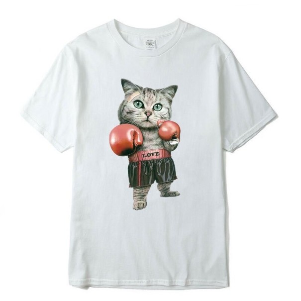 Herre-T-shirt T2386 hvid S