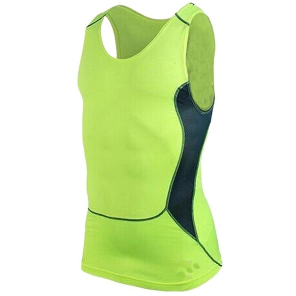 Herre tanktop F1761 neongrøn L