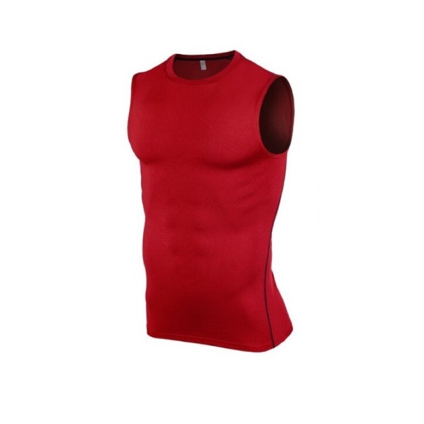 Herre tanktop F1798 rød XS