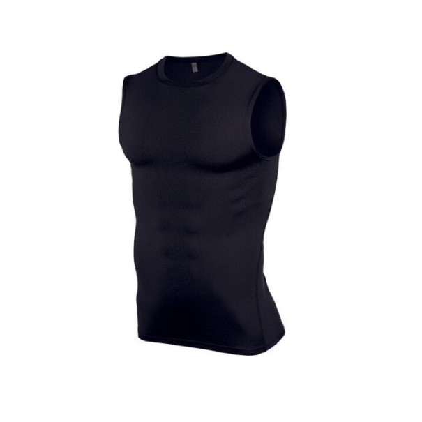 Herre tanktop F1798 sort XXS