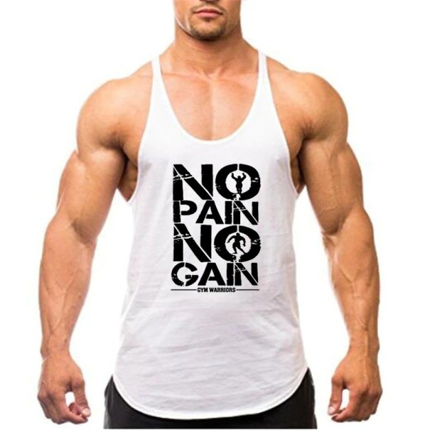 Herre tanktop F1808 hvid XL 1