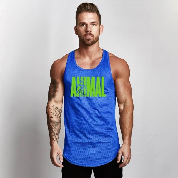 Herre tanktop F1813 blå XL 1