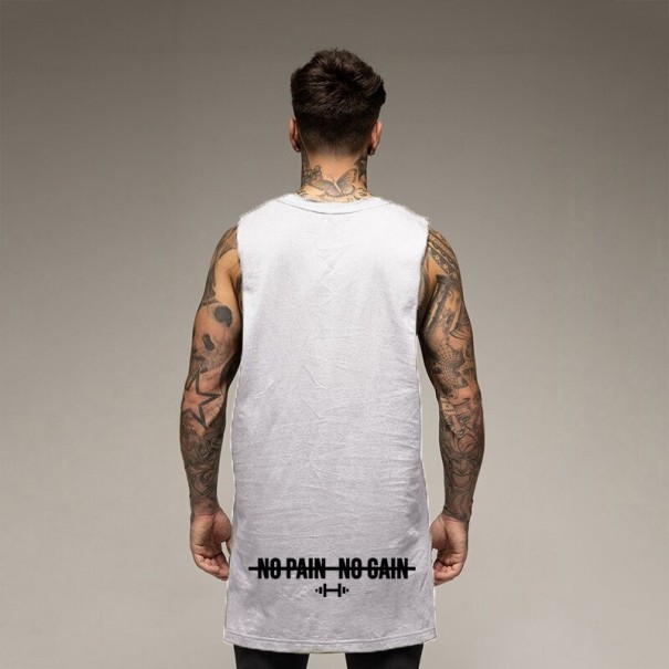 Herre tanktop F1830 hvid XL