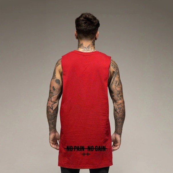Herre tanktop F1830 rød XL
