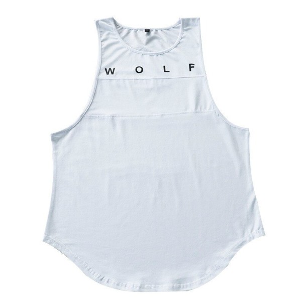 Herre tanktop T1950 hvid XS