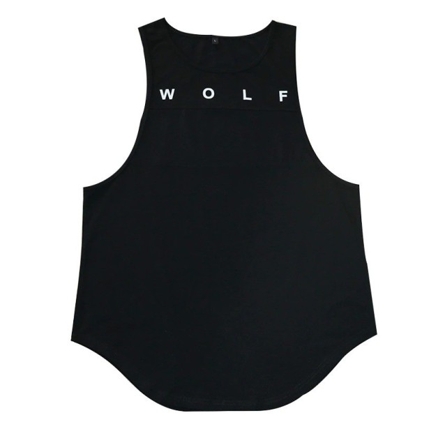 Herre tanktop T1950 sort S