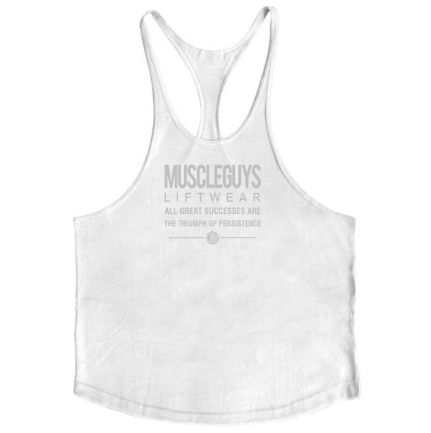Herre tanktop T1953 hvid XL