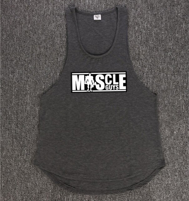 Herre tanktop T1958 mørkegrå S