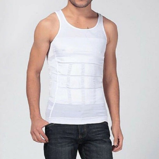 Herre tanktop T1960 hvid XS
