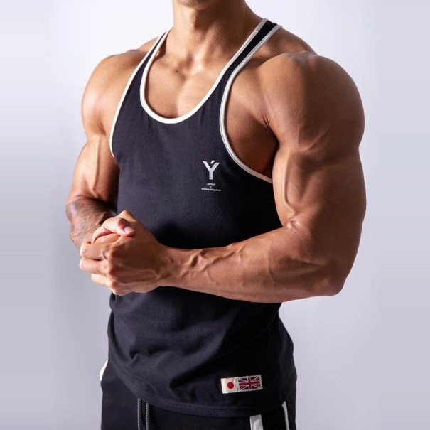 Herre tanktop T1970 sort L