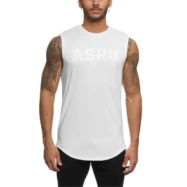 Herre tanktop T1999 hvid XS