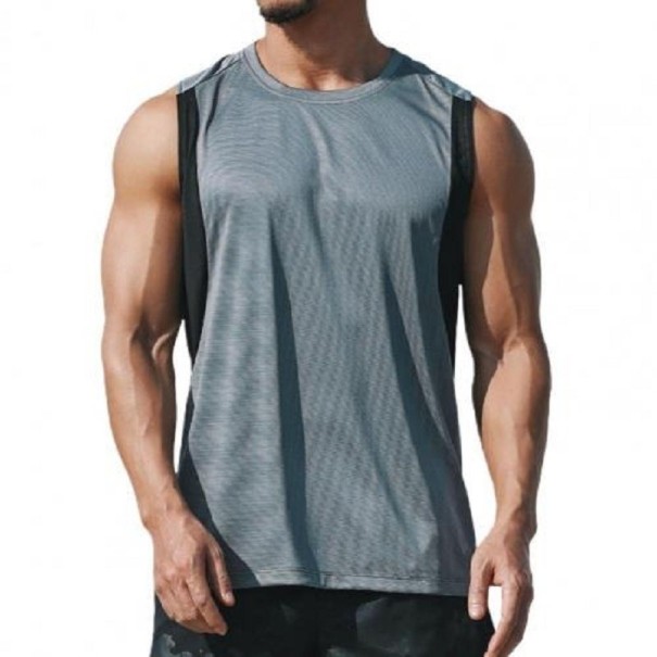 Herre tanktop T2017 mørkegrå L