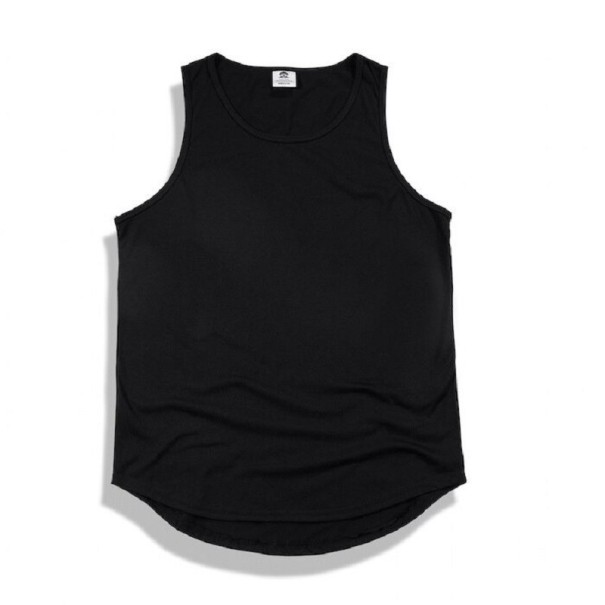 Herre tanktop T2026 sort S