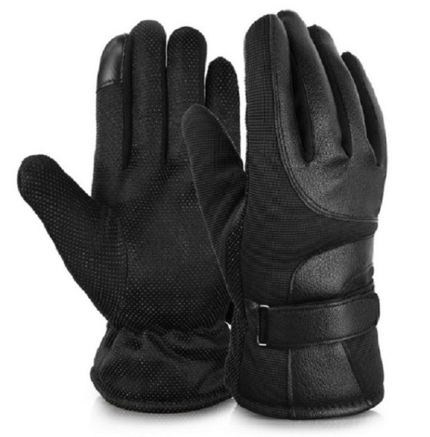 Herre vinterhandsker Fred J1546 sort