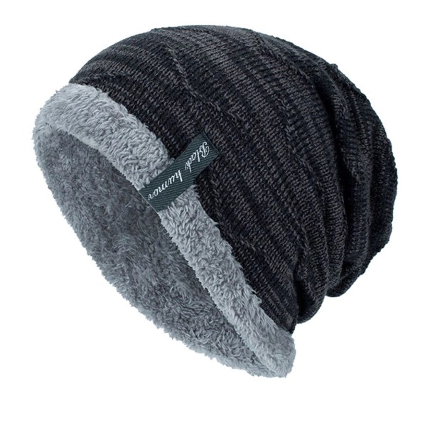 Herre vinterhue J954 sort