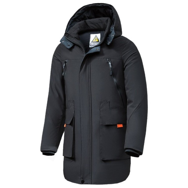 Herre vinterjakke F1294 sort XL