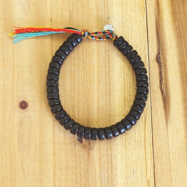 Herrearmbånd med perler H270 1