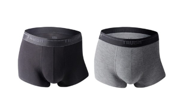 Herreboksershorts - 2 stk. L 2