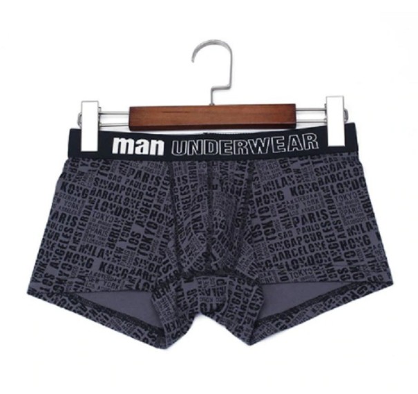 Herreboksershorts A12 sort L