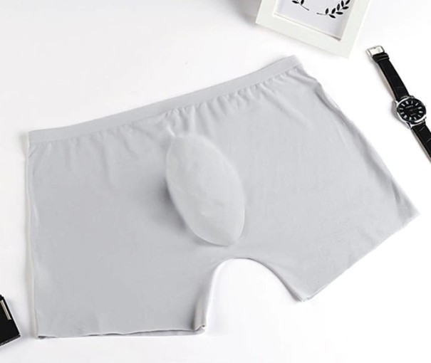 Herreboksershorts A2 grå L