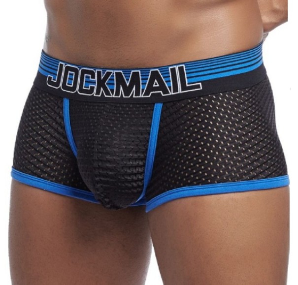 Herreboksershorts Jack blå XS