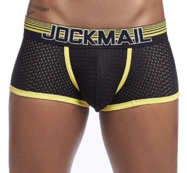 Herreboksershorts Jack gul L