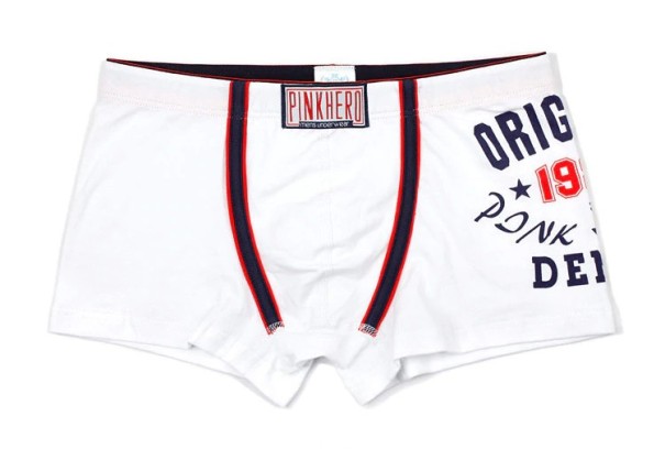Herreboksershorts Lewis hvid XS