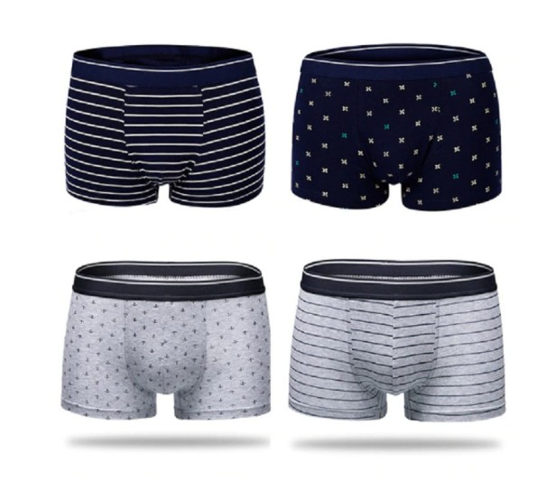 Herreboksershorts Mark - 4 stk. L