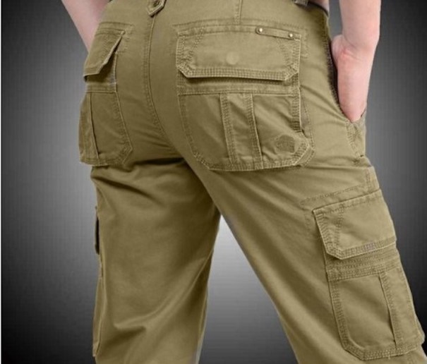 Herrebukser Cameron J2120 khaki 42