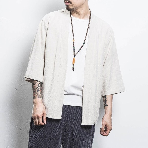 Herrecardigan A1929 beige M 2