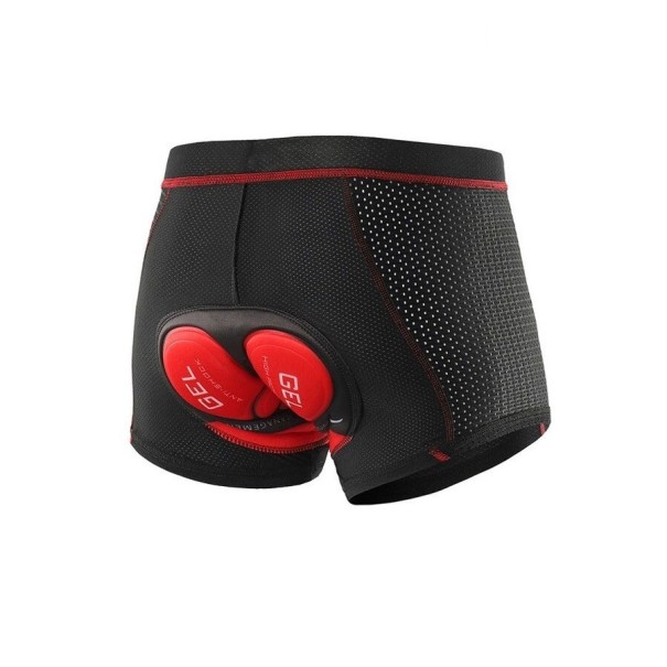 Herrecykelshorts P3761 rød M