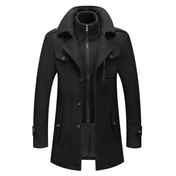 Herrefrakke F1105 sort XS