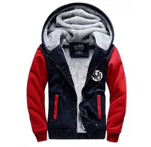 Herreisoleret sweatshirt A2010 rød XXS