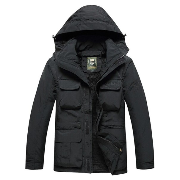 Herrejakke F1172 sort XS