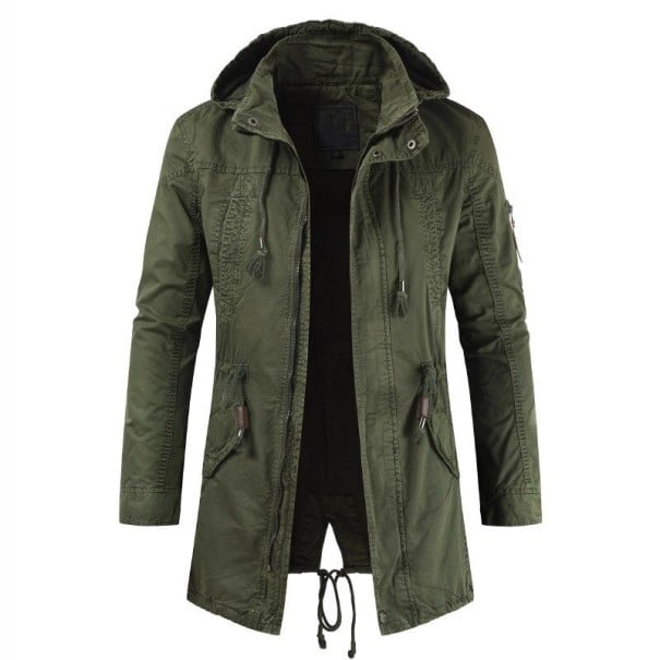 Herrejakke F1186 armygrøn M
