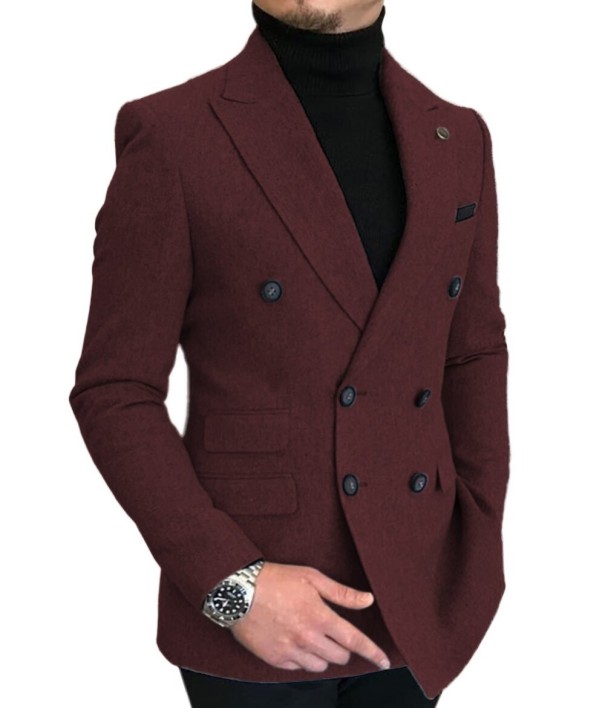 Herrejakke F397 bordeaux XS