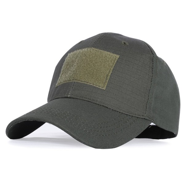 Herrekasket med velcro T28 armygrøn
