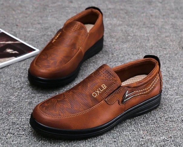 Herreloafers brun 40