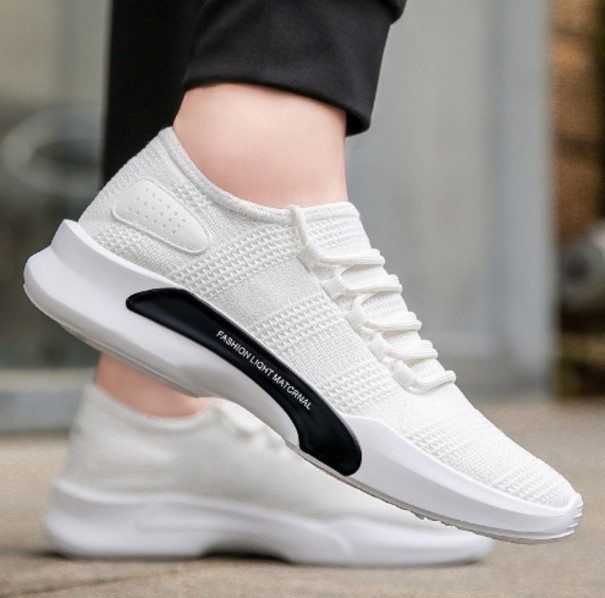 Herremode sneakers J2147 hvid 40