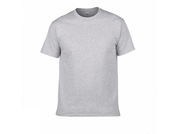Herremode T-shirt J3520 lysegrå XXL Herremode T-shirt J3520 lysegrå XXL