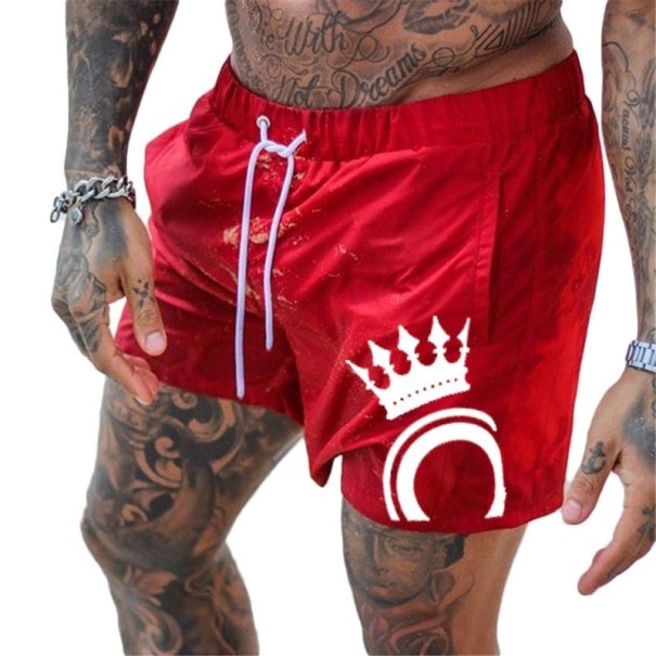 Herren-Bademode A3098 rot XS