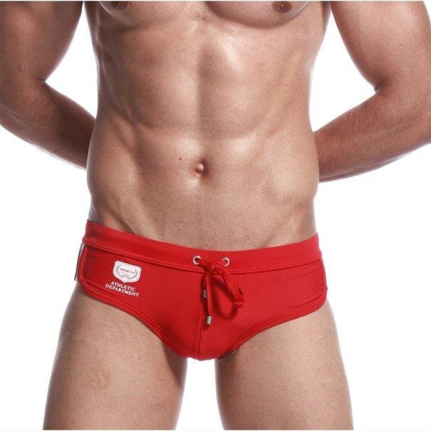 Herren-Bademode F728 rot M