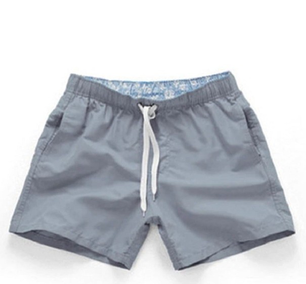 Herren-Bademode F868 grau M