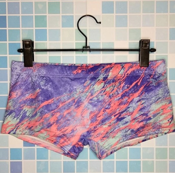 Herren-Bademode F885 lila M