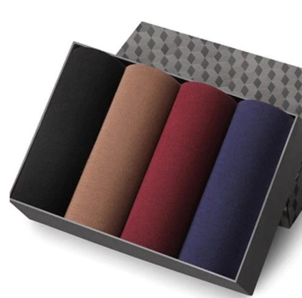 Herren bequeme Boxer - 4 Stück L 1