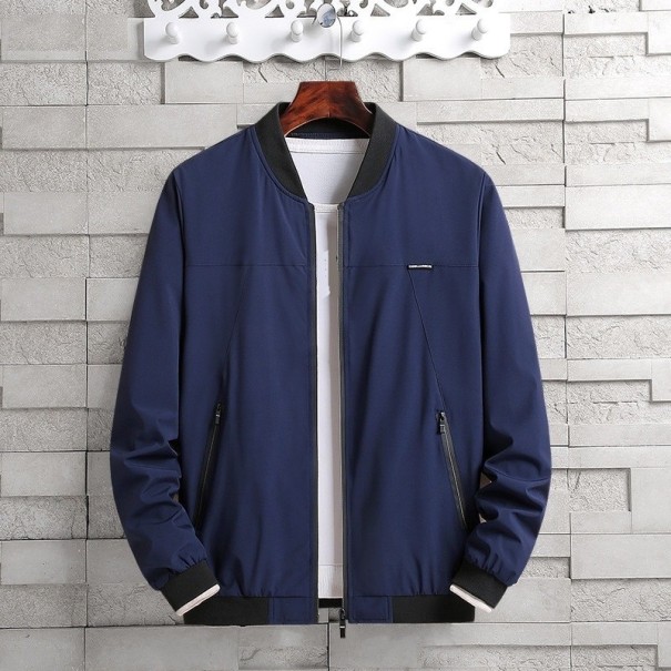 Herren-Bomberjacke F1227 dunkelblau XXL
