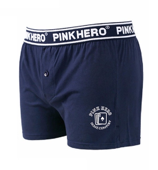 Herren-Boxershorts A1167 dunkelblau L